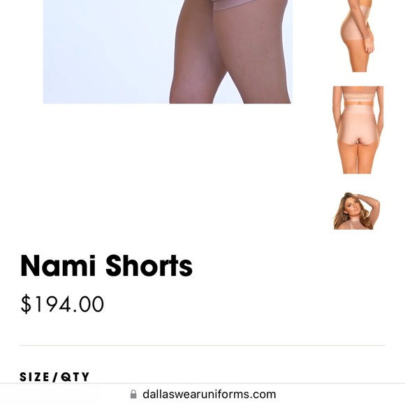 NFL cheer ,DallasWear procheer audition outfit,unworn,NFL NBA dance team - Picture 7 of 8